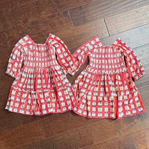 TWIN Velour Toddler Life of the Party Dresses Monica + Andy 2T